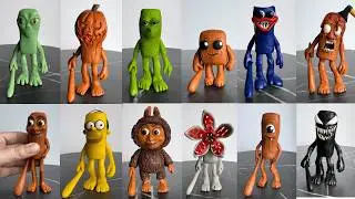 I Spent 100 hours making 20 Tung Tung Sahur Sculptures