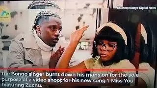 Rayvanny Intentionally Burns His Newly Built House. This Is Not Hollywood 🤣 This is Tanzania.