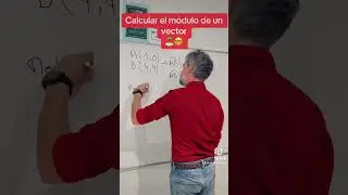Calcular el m&oacute;dulo de un vector 🏝️🤓. #mates #ibiza #calcul #geometria #modulodeunvector #vector