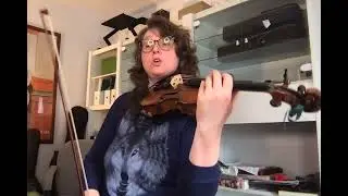 Flight of the Dynamic Drone Violin 1 50 BPM