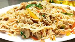 Chicken Noodles Recipe | Noodles Recipe