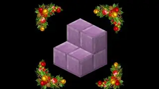 Recipe 98: Purpur Stairs/Crafting Recipe Tutorial #minecraftcraftingrecipes