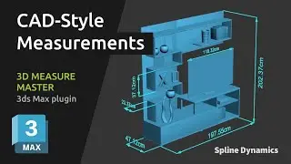 3D Measure Master &ndash; Complete Tutorial for 3ds Max | CAD Style 3D Measurement Tools