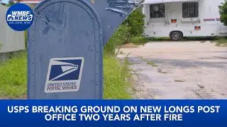 USPS breaking ground on new Longs post office two years after fire