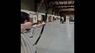 shooting a polar bear with apple 🍎  3d archery target