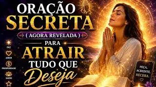 ORA&Ccedil;&Atilde;O SECRETA [Revelada aqui] - Para atrair tudo o que deseja