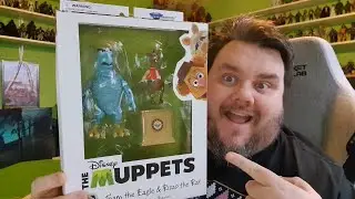 The Muppets Sam the Eagle and Rizzo the Rat Diamond Select Deluxe Action Figure Review