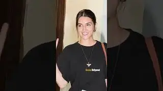 Tiger Shroff Ganapath Movie Actress Kriti Sanon Seen Post Salon Session - #kritisanon