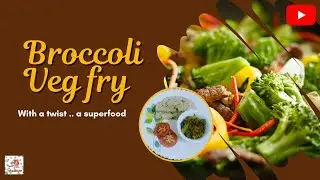 Easy Veg Fry For Weight Loss । Broccoli 🥦 Veg