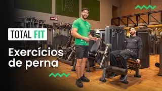 Como usar cadeira extensora, flexora e mesa flexora