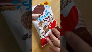 Kinder Schoko Bons Crispy Chocolate Unboxing #shorts #asmr #chocolateopeningvideo #newreview