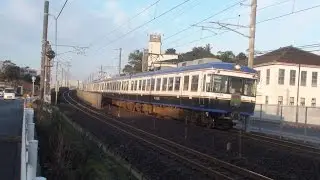 【1時間に13本】JRと一畑電車の併走区間で早朝６時３０分から列車を撮影(2017/2/27)