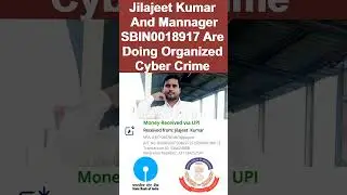 Jilajeet Kumar And SBIN0018917 OpenlyDoing Organized CyberCrimeEP 9|#news #trend #kotosparknews0