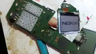 nokia 1280 no light lcd