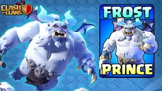 NEW Frost Minion Prince Skin REVIEW! (Clash Of Clans)
