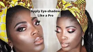 HOW TO APPLY EYESHADOW LIKE A PRO | BEGINNER FRIENDLY