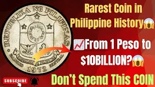 Unfound treasures in the world😱📈From 1 Peso to $10BILLION?! Rarest Coin in Philippine History