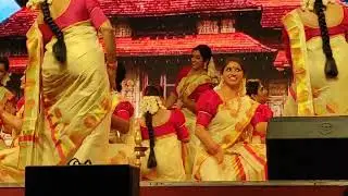 Thiruvathira (Onam Celebration 2023 Malayalam Wing Indian Social Club Oman)