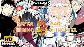 Kaiju No. 8 | Kafka Hibino VS Isao Shinomiya  Round 1: Chapter 34-35 HD Manga