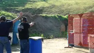 USPSA Practice Shoot at Oadale Sportsman Stage 2 2/6/2011