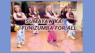 Sumayaw Ka ( Zumba) by Khadz 🕺 Easy Pinoy Zumba Cardio Dance Workout | Manila Rocks