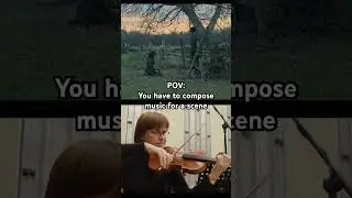 POV: You have to compose music for a scene #filmscore #strings #soundtrack #pov #povmusic #shortfilm