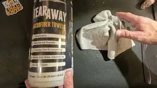Flitz Tear Away Microfiber Towels on a Roll