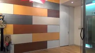 Clestra Hauserman's system // magnetic panels