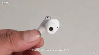 🔊 Hoco EQ26 Nice true wireless ANC+ENC BT headset
