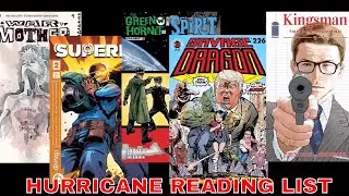A BIG STORM GAVE TIME TO REVIEW A LOT OF COMIC BOOKS YOU WILL LOVE MORE THAN MARVEL