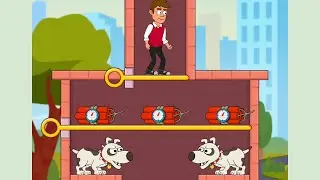 Rescue Daddy New Gameplay Walkthrough Puzzle Spy | Pull The Pin Game