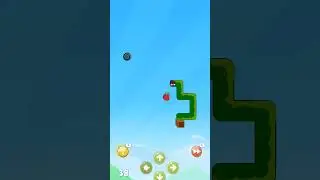 snake worm apple level 38 #shorts #snakeworm