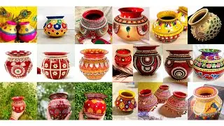 Matki Decoration Ideas | Trending DIY Matka Designs for Home & School Use.