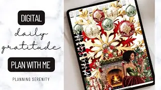 DIGITAL PLAN WITH ME | NOVEMBER WEEKLY IDEA | PLAN WITH ME IN GOODNOTES 6 | DAILY GRATITUDE SPREAD