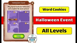 Word Cookies Halloween Challenge 2020 (All Levels) Walkthrough
