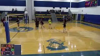 9-30-2023  Varsity Volleyball  Corcoran Cougars vs. SAS Atoms