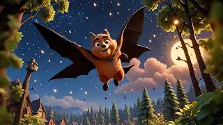 The Flying Fox&rsquo;s Night Flight 🦇🌙 | Fun Story for Kids | Preschool Learning Video