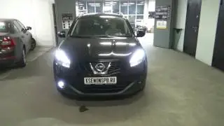 Nissan Qashqai I Рестайлинг BI-XENON + HPL crossfire + OSRAM LED fog