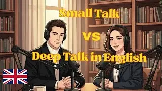 Small Talk vs Deep Talk in English | Full Real Conversation Script for Speaking Practice