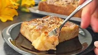 Самый вкусный ЯБЛОЧНЫЙ ПИРОГ!🍎🍏Пирог по бабушкиному рецепту за 15 минут!