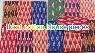 Ikkat Pochampally Cotton fabric for blouses/dresses/ikkat print/ikkat cotton blouse pieces