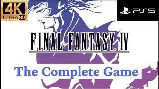 Final Fantasy IV: The Pixel Remaster - Complete Game, No Commentary (PS5/4K/60fps)