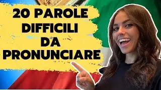 20 PAROLE DIFFICILI DA PRONUNCIARE IN ITALIANO [ITA with subs]