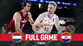 Netherlands v Croatia | Full Basketball Game | FIBA Olympic Pre-Qualifying Tournament 2023 T&uuml;rkiye