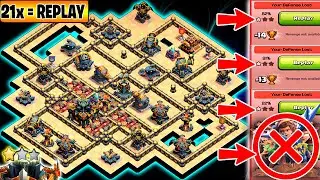ONLY 1 STAR TH17 LEGEND BASE + REPLAY | TH17 NEW WAR BASE LINK | ANTI 1 STAR TH17 LEGEND LEAGUE BASE
