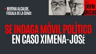 #Entrevista ¬ El móvil político es hipótesis en el caso Ximena y José: Fiscala Bertha Alcalde