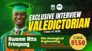 Exclusive Interview with the 2025 Valedictorian of UMaT 