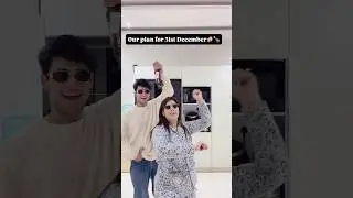 New year plans 🥳🥳#2026 #newyear #31st #funny #trending #viral #madeforyou #reelkarofeelkaro 🥳🥳