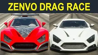 Forza Horizon 4: Ultimate Zenvo Drag Race! Zenvo TSR-S (New Hypercar) vs. Zenvo ST1