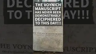 Voynich Manuscript at Beinecke Rare Book Library #shorts
